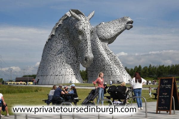 Kelpies tours , the Helix Falkirk, visit the amazing Kelpies , , the largest equine sculptures in the UK