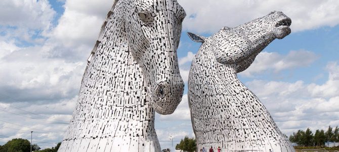 the Kelpies, the Helix, Falkirk , Scotland, visit the Kelpies in Falkirk