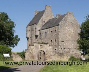 tour of Midhope Castle, Linlithgow Palace, and Blackness Castle September 2022