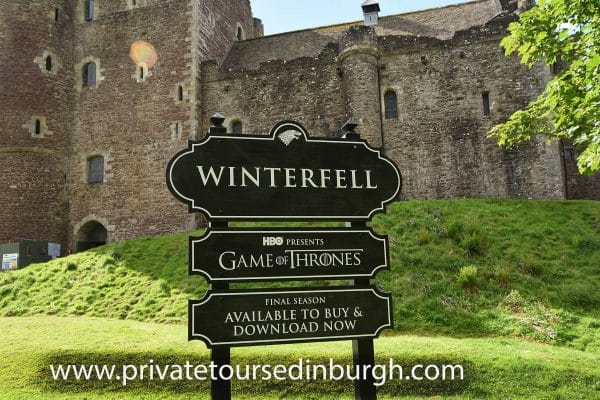 Game of Thrones tours, Doune castle Winterfell