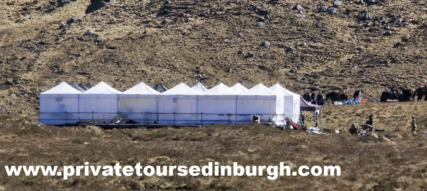 Highlander reboot filming in Glencoe , Scotland, Henry cavill and Russell crowe